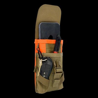 Flapped Mobile Phone Pouch ROTATE/QUICK RELEASE