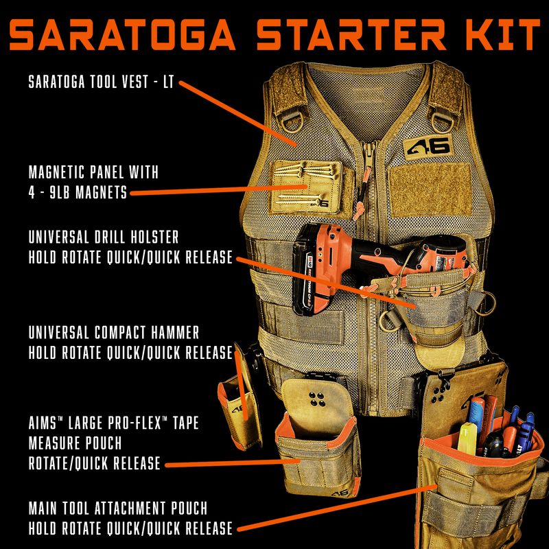 Saratoga Tool Vest® - LT Starter Kit
