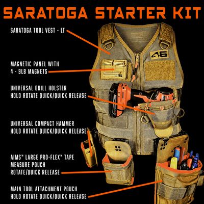 Saratoga Tool Vest® - LT Starter Kit