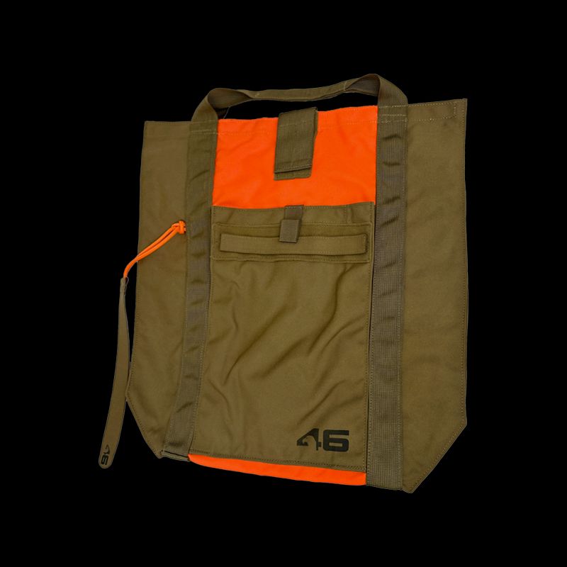 Hudson Jumper Cable Bag, Color: Coyote/Hi Viz Orange