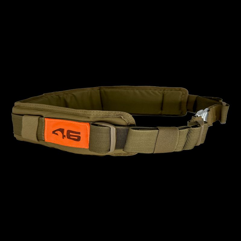 Harvey Padded Belt with Poron® v2, Size: Small (28-30), Color: Coyote/Hi Viz Orange