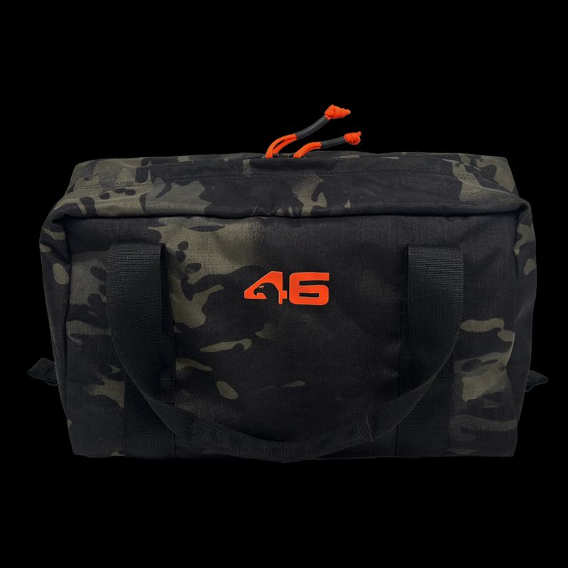 Limited Edition Black Camo Gear Carry Bag  Hi Viz Interior