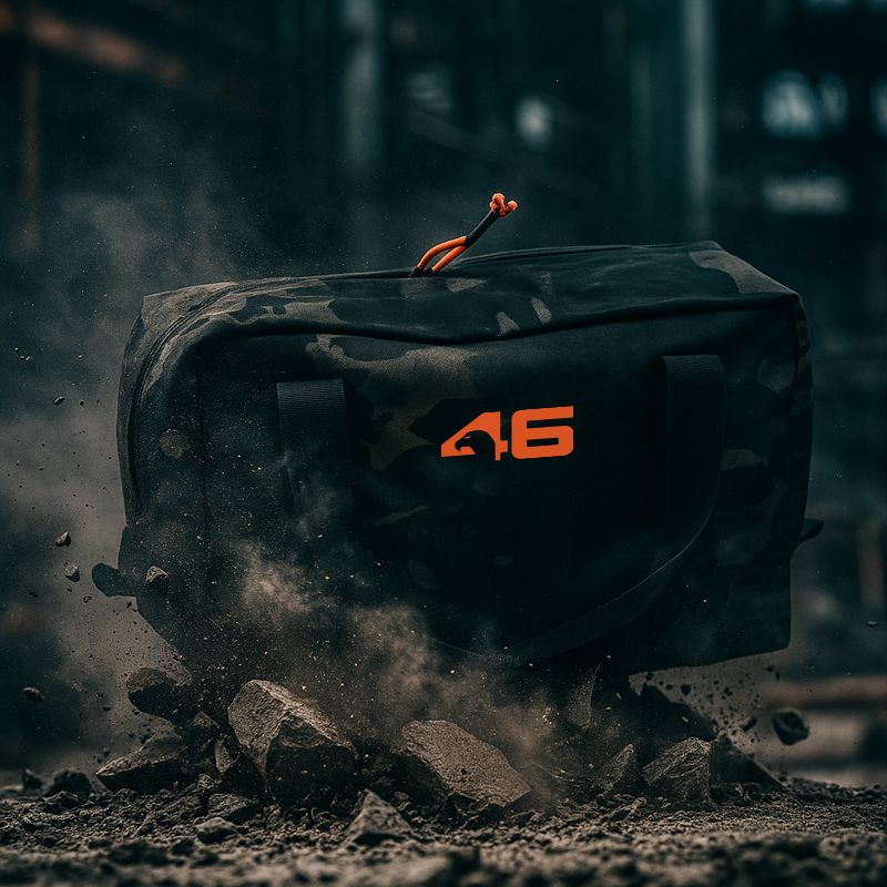 Limited Edition Black Camo Gear Carry Bag  Hi Viz Interior