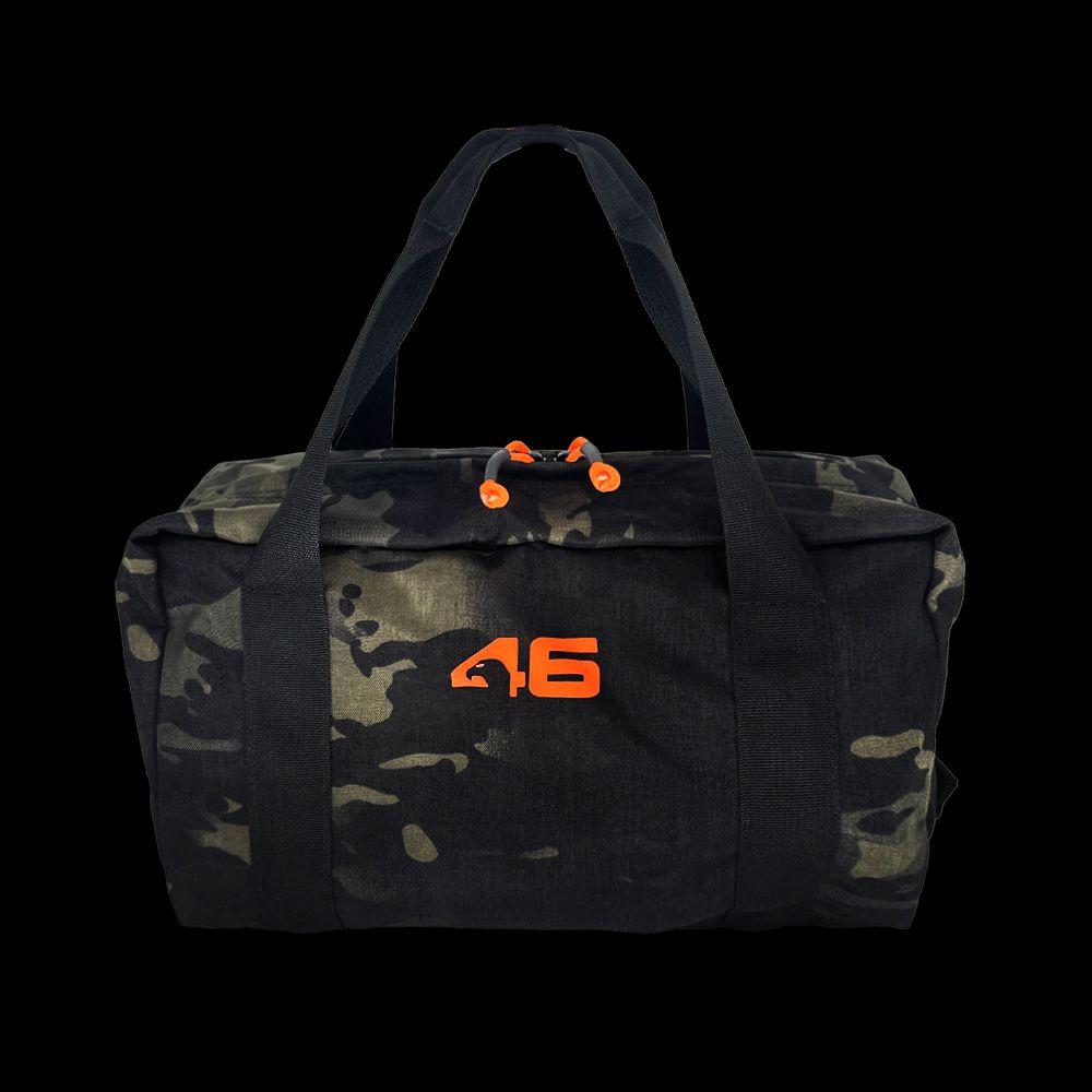 Limited Edition Black Camo Gear Carry Bag  Hi Viz Interior