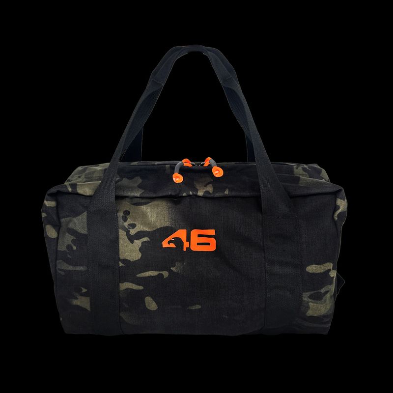 Limited Edition Black Camo Gear Carry Bag  Hi Viz Interior