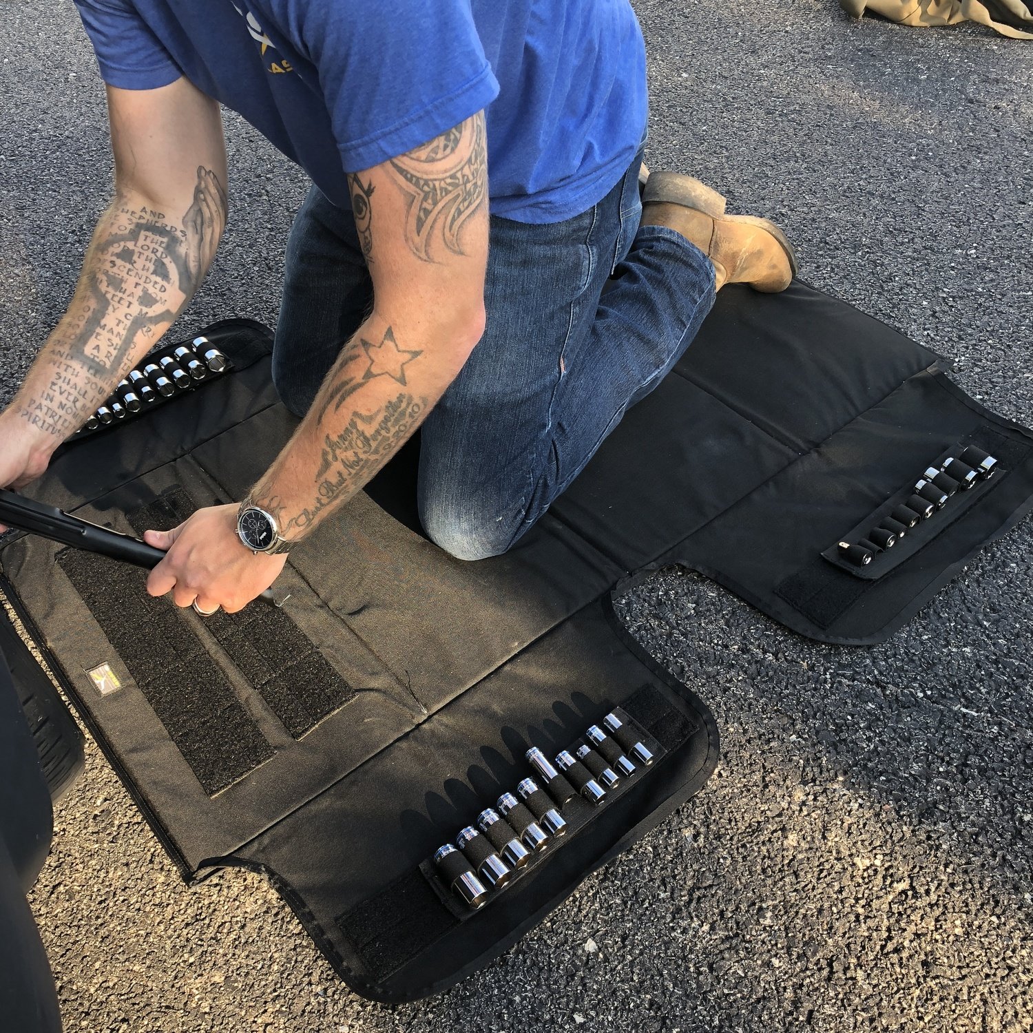 Dragoon Multi-Purpose Mat, Color: Black