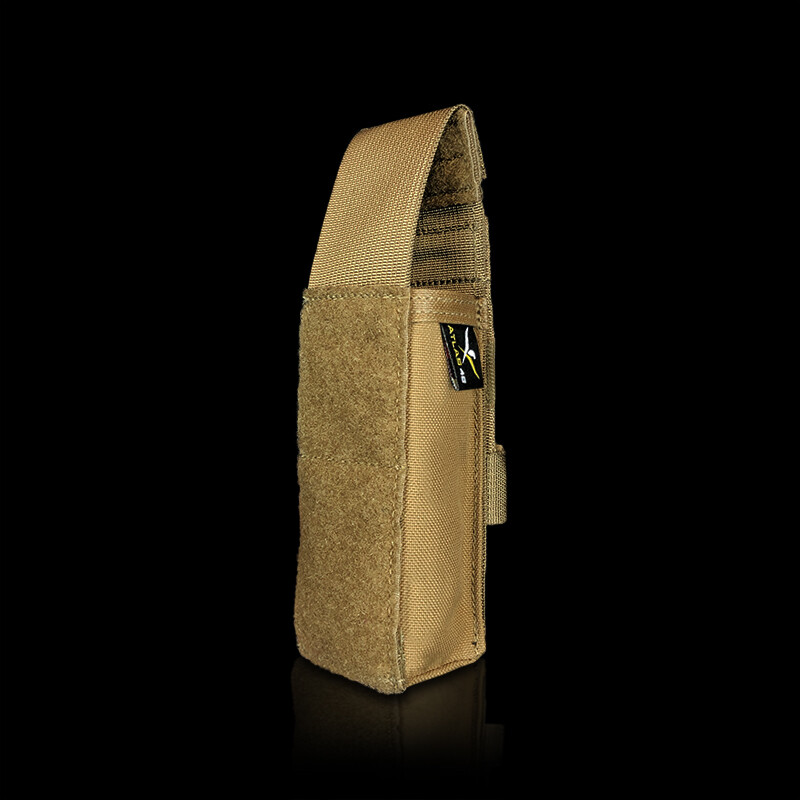 Utility Knife Pouch with 2" 26lb pull force magnet, Color: Coyote