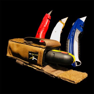 Utility Knife Pouch with 2" 26lb pull force magnet