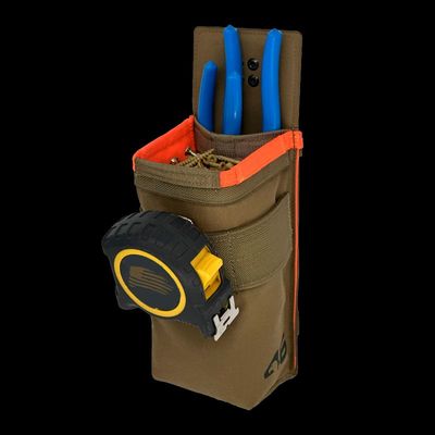 Vertical Fastener Pouch with Plier Sheath ROTATE/QUICK RELEASE