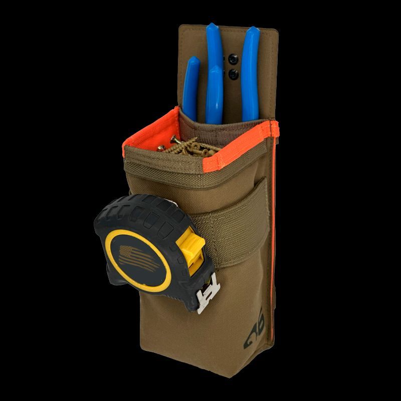 Vertical Fastener Pouch with Plier Sheath ROTATE/QUICK RELEASE