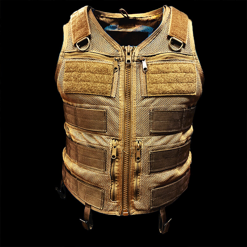 Saratoga Tool Vest®, Saratoga Size: Standard, Color: Coyote