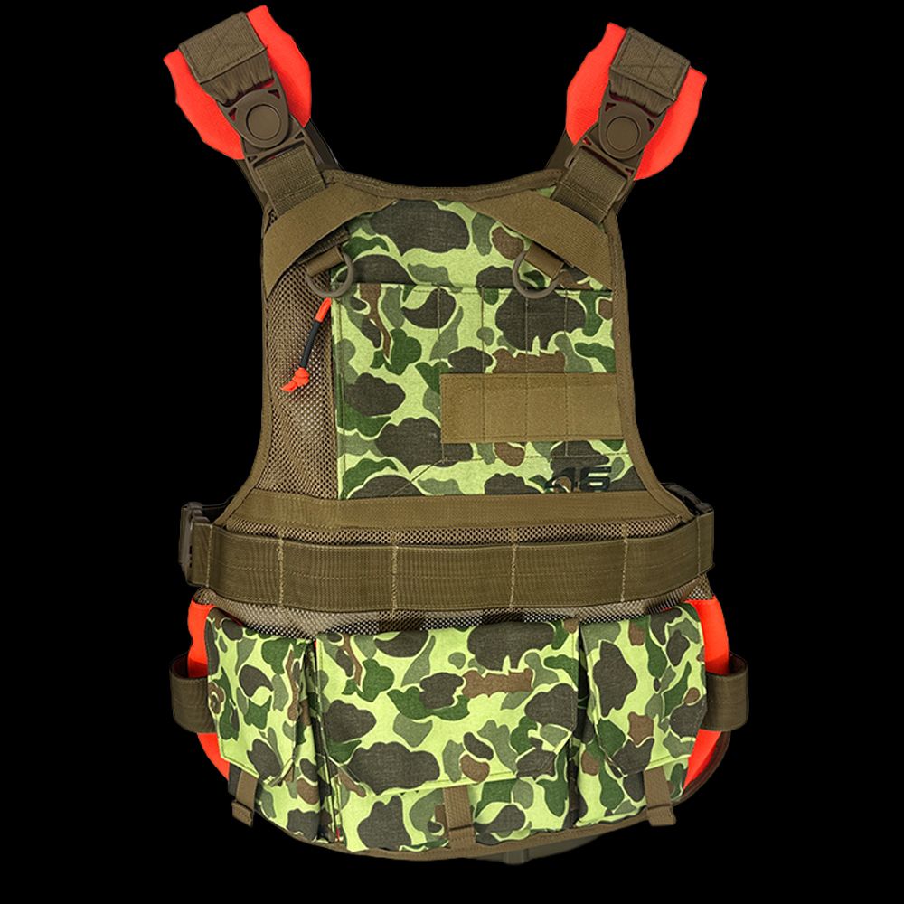 Limited Edition Frog Skin Camo JourneyMESH™ Chest Rig W/ Cargo Pockets