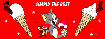  Bonnet Van Sign Name  Package For Ice Cream Vans 