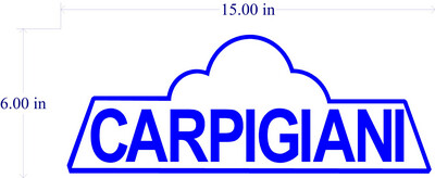  Carpigiani Ice Cream sticker 