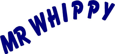 Mr Whippy Name Slanted Ice Cream sticker No 5 