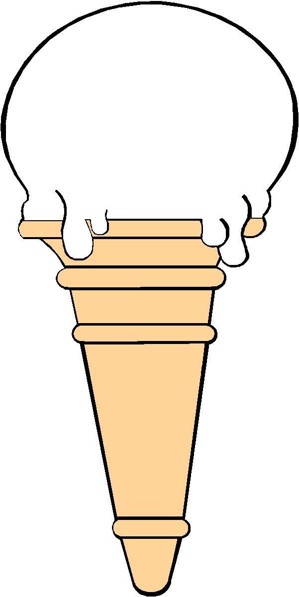 Ice Cream Cones sticker No 9