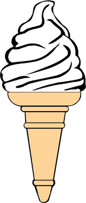 Ice Cream Cones sticker No 3