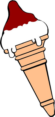 Ice Cream Cones sticker No 24