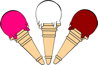 Ice Cream Cones sticker No 12