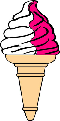 Ice Cream Cones sticker No 18
