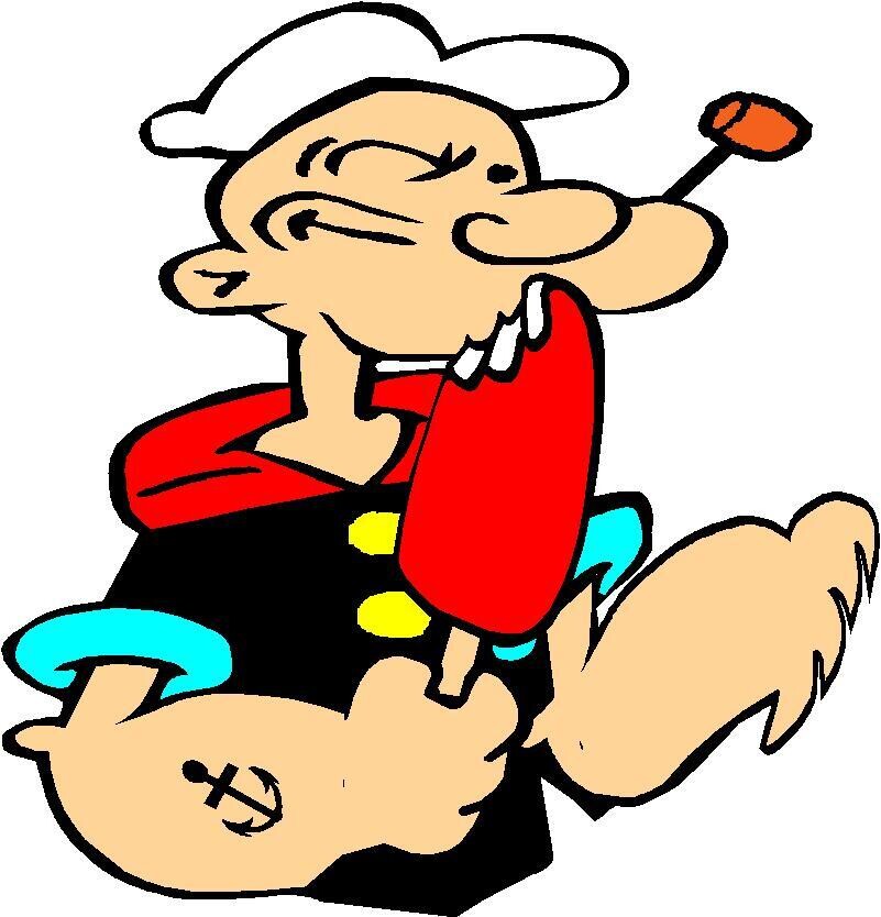 cartoons holding ice cream cone  A16