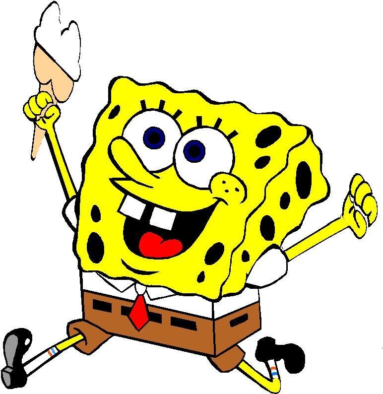 cartoons holding ice cream cone  A9