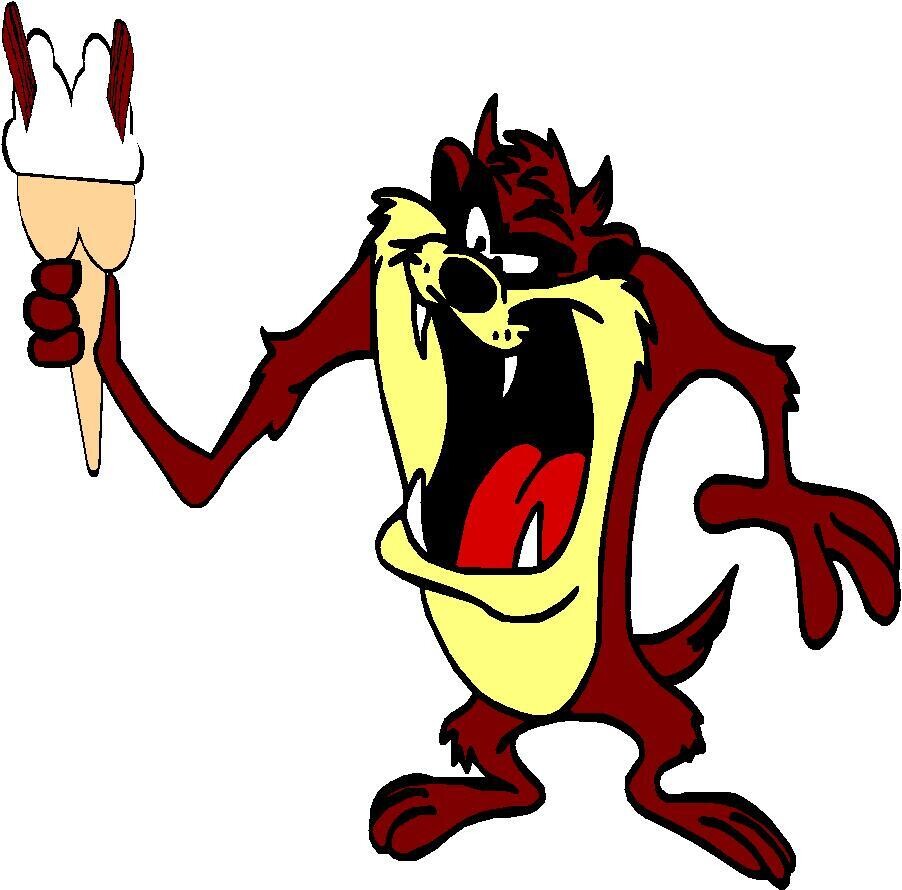 cartoons holding ice cream cone  B3