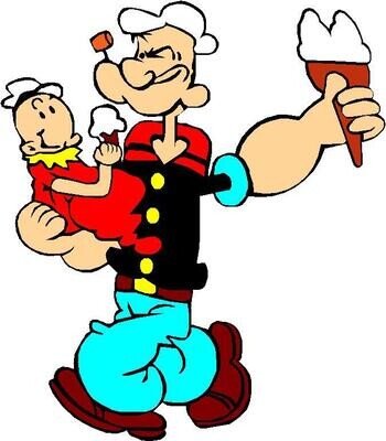 cartoons holding ice cream cone  A24