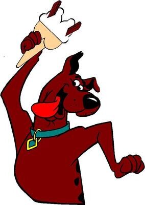 cartoons holding ice cream cone  B9