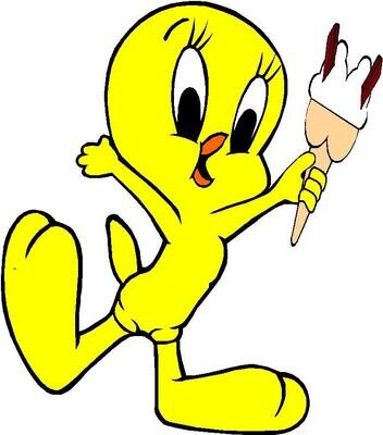 cartoons holding ice cream cone  B4