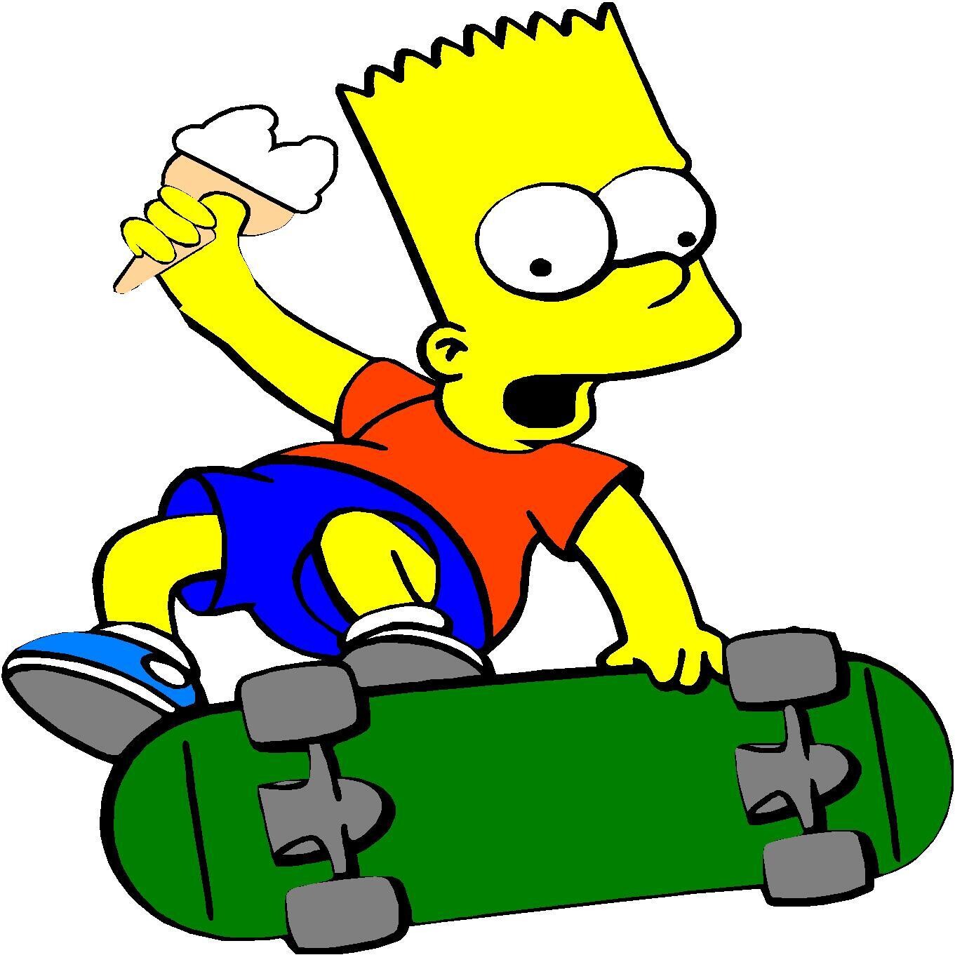 cartoons holding ice cream cone  C15