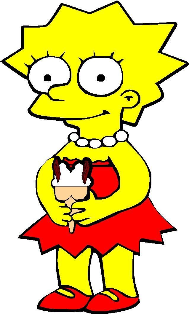 cartoons holding ice cream cone  C6