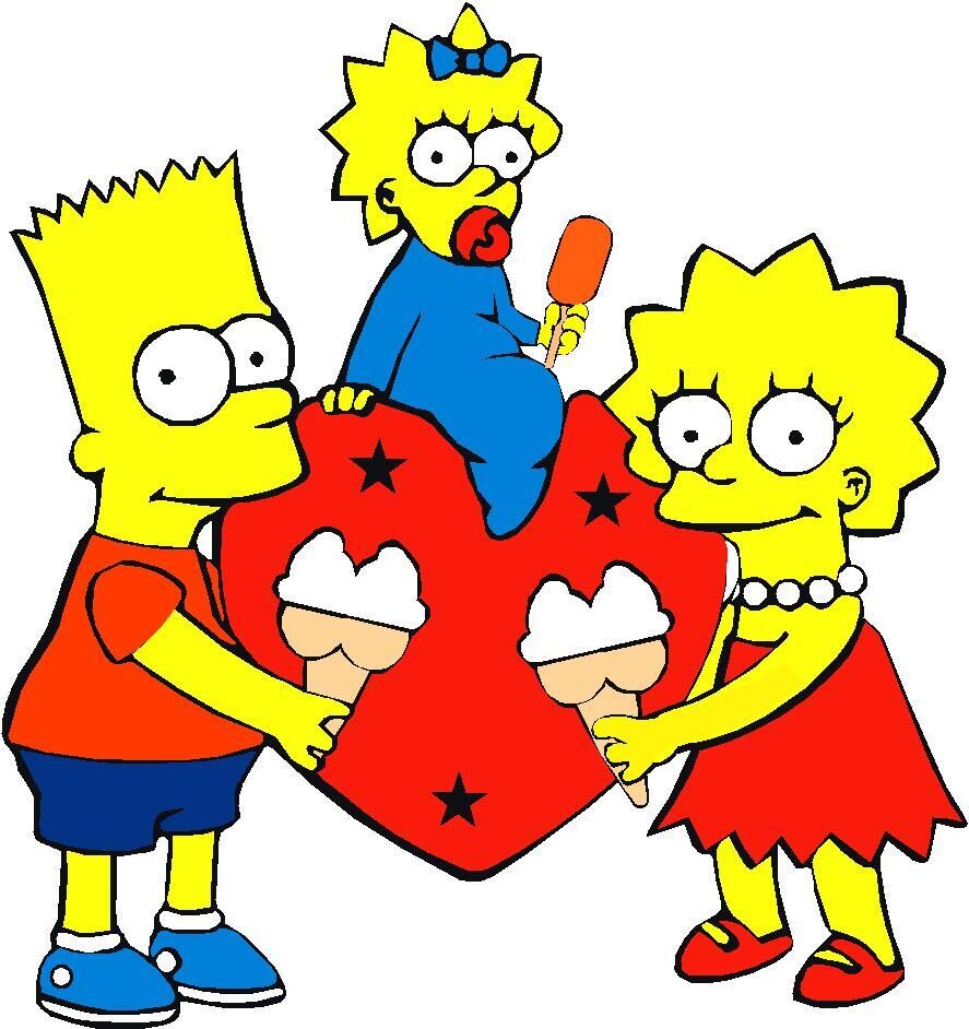 cartoons holding ice cream cone  C8