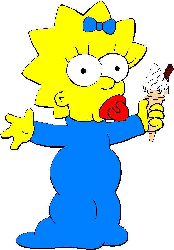 cartoons holding ice cream cone  C10