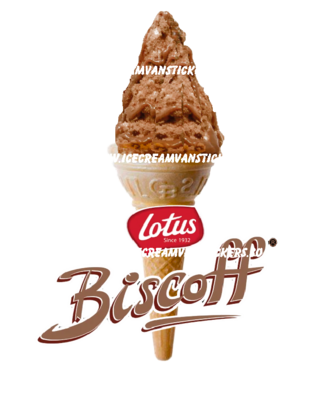 whippy soft ice cream Single Cone Biscoff 