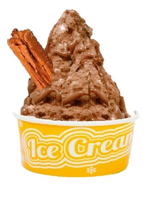 biscoff with  flake  whippy tub