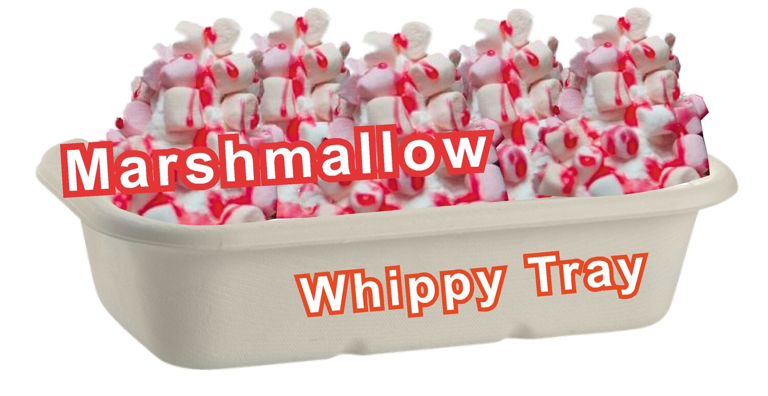 whippy soft ice cream tray Marshmallows