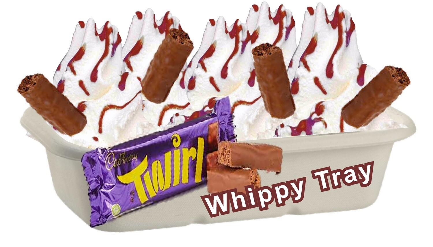 whippy soft ice cream tray twirl