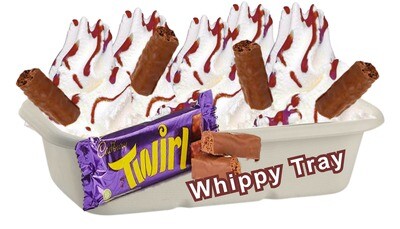 whippy soft ice cream tray twirl