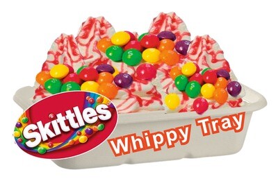 whippy soft ice cream tray skittles