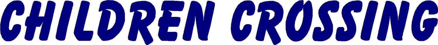 Children Crossing Ice Cream stickers Writing  No 7