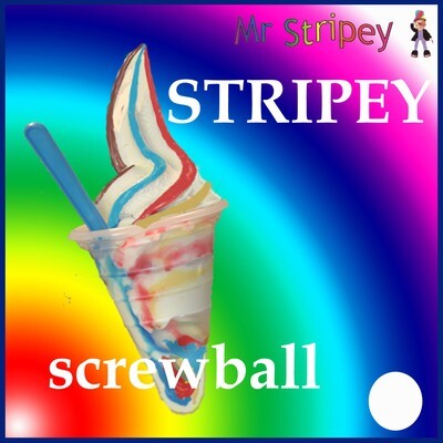 mr stripey  screwball no flake