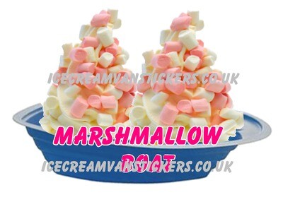 marshmellow boat