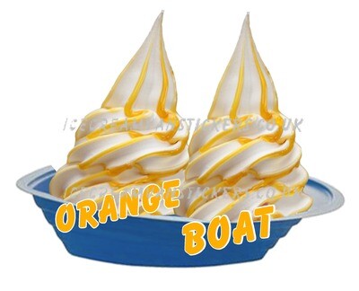 orange  boat