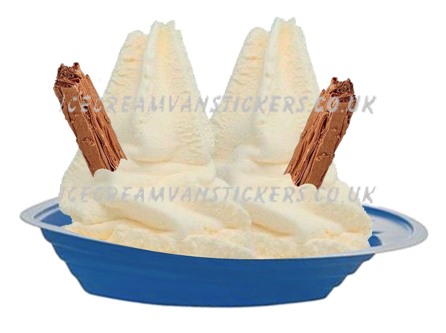 plain  boat with 2 flakes