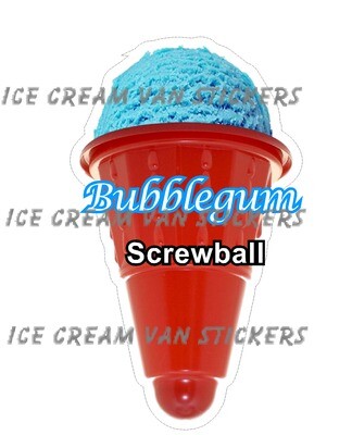 bubblegum scooped screwball