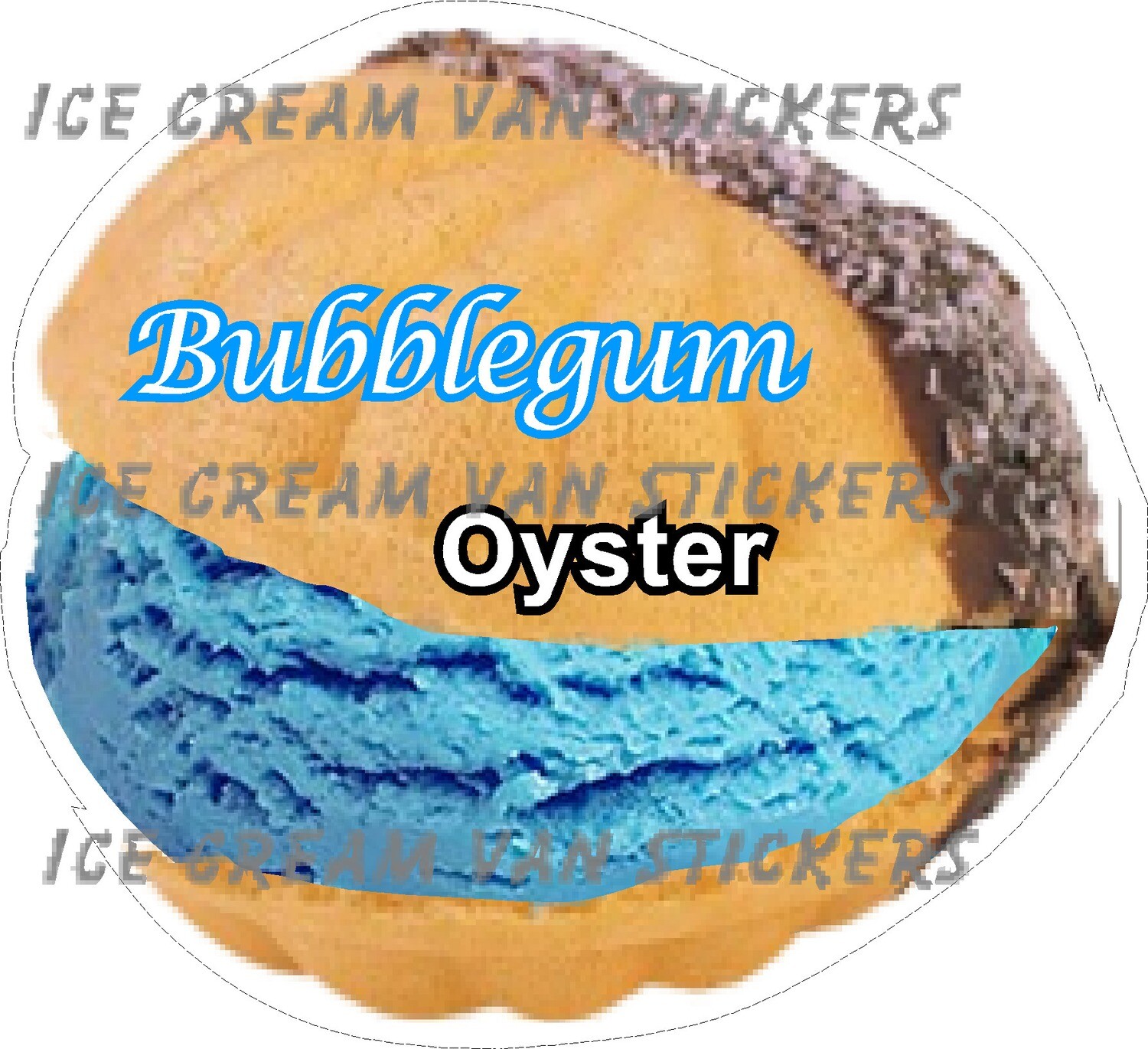 bubblegum scooped oyster