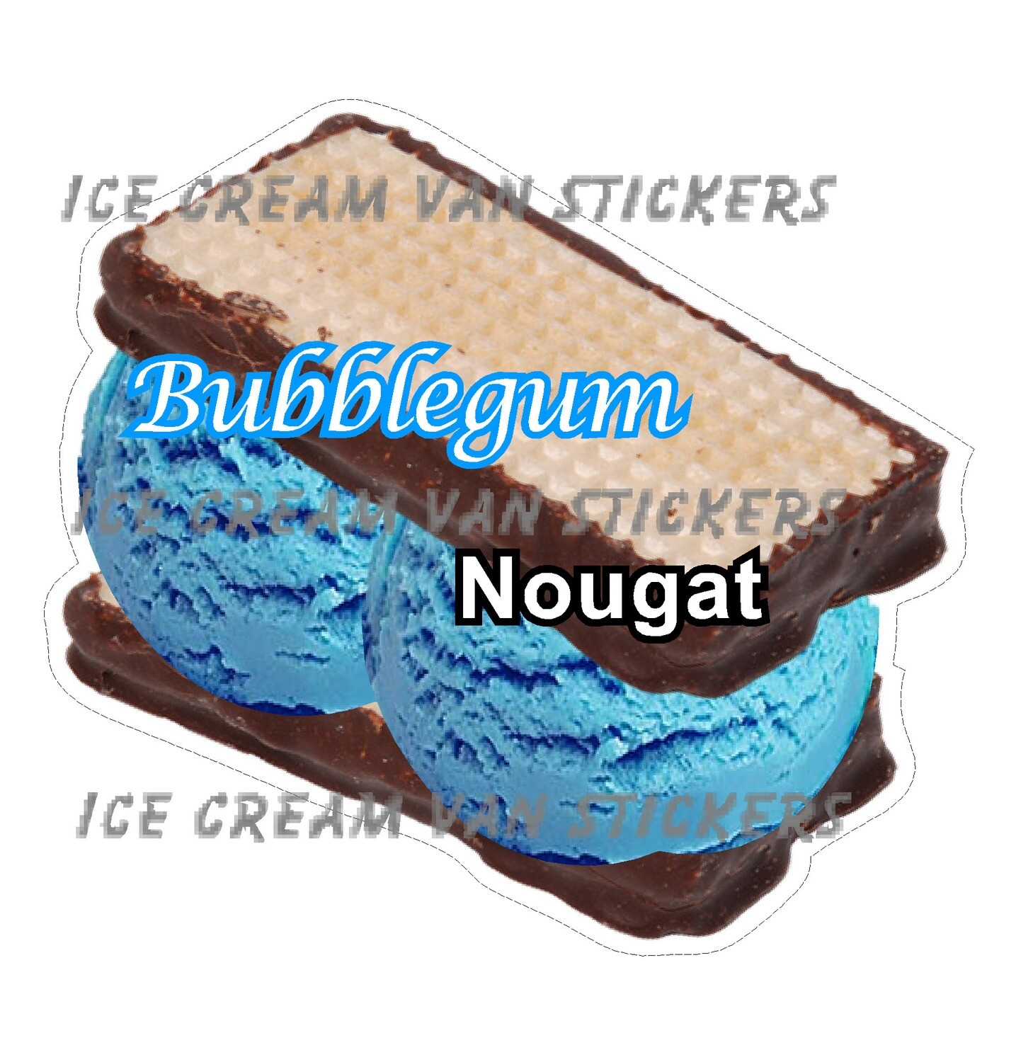 bubblegum scooped nougat