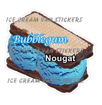 bubblegum scooped nougat