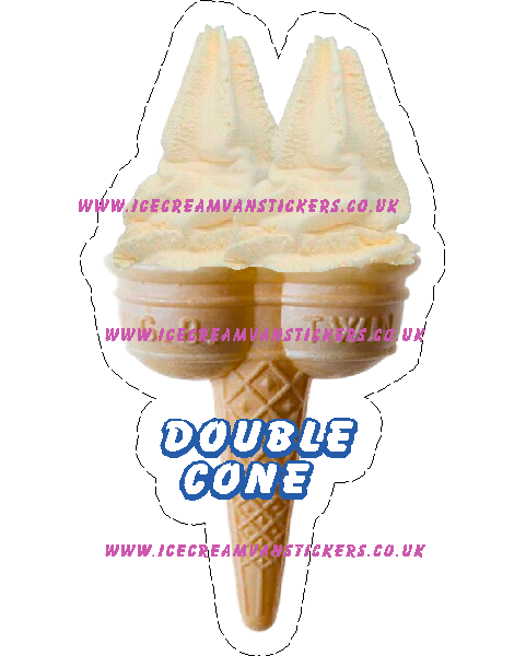 whippy soft ice cream Twin Cone